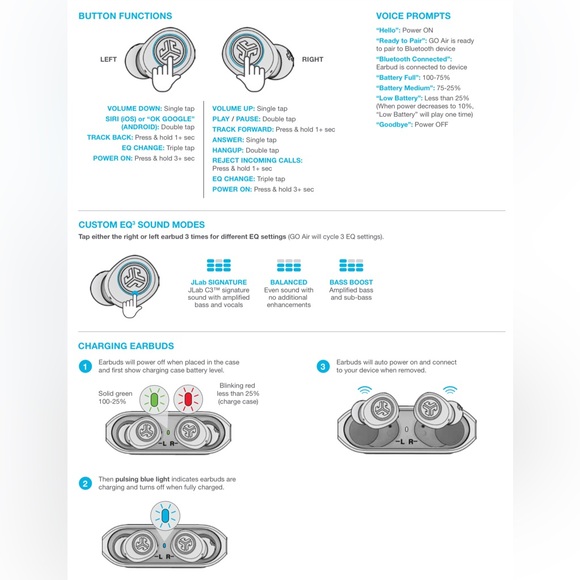 GO AIR TRUE WIRELESS EARBUDS - Picture 7 of 8